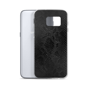Black Snake Skin Samsung Case by Design Express