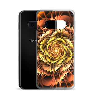 Abstract Flower 01 Samsung Case by Design Express