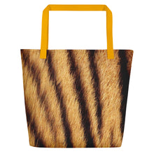 Tiger "All Over Animal" 4 Beach Bag Totes by Design Express