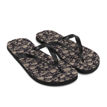Skull Pattern Flip-Flops by Design Express