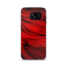Samsung Galaxy S7 Red Feathers Samsung Case by Design Express