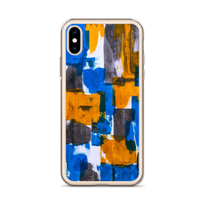 Bluerange Abstract Painting iPhone Case by Design Express