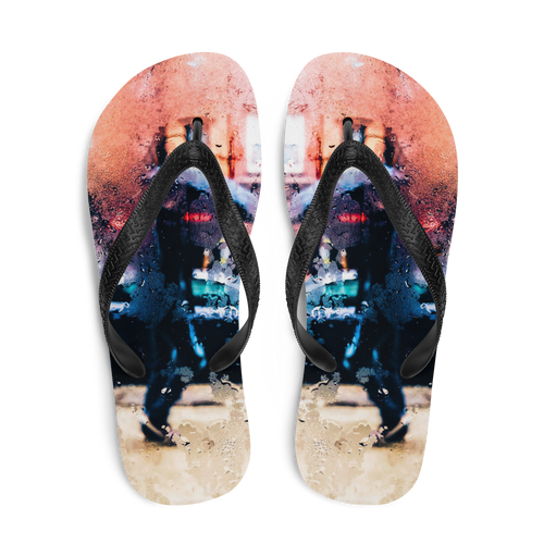 Rainy Blury Flip-Flops by Design Express