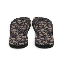 Skull Pattern Flip-Flops by Design Express