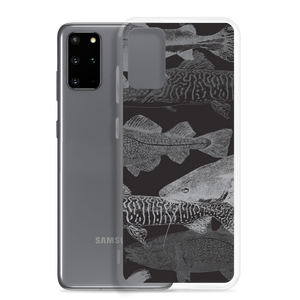 Grey Black Catfish Samsung Case by Design Express
