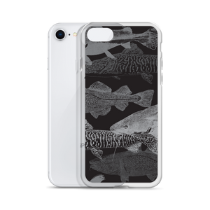 Grey Black Catfish iPhone Case by Design Express