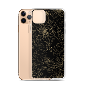 Golden Floral iPhone Case by Design Express