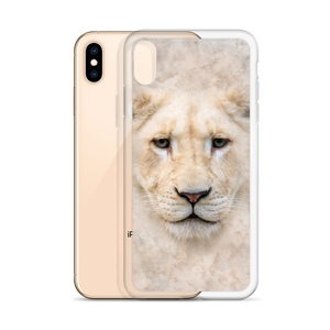 White Lion iPhone Case by Design Express