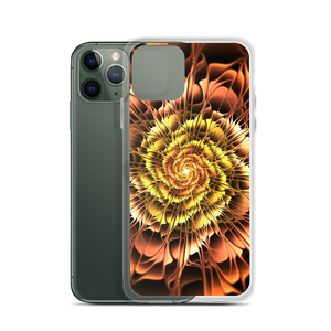 Abstract Flower 01 iPhone Case by Design Express