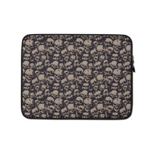 13 in Skull Pattern Laptop Sleeve by Design Express