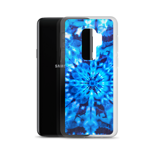 Psychedelic Blue Mandala Samsung Case by Design Express