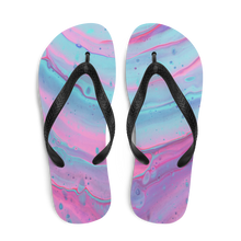 Multicolor Abstract Background Flip-Flops by Design Express