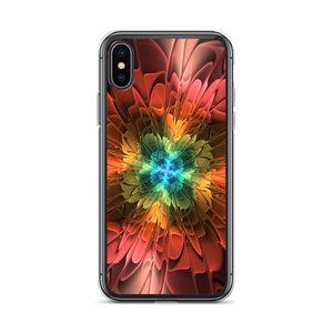 iPhone X/XS Abstract Flower 03 iPhone Case by Design Express