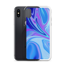 Purple Blue Watercolor iPhone Case by Design Express