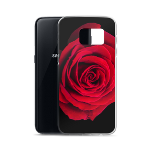 Charming Red Rose Samsung Case by Design Express