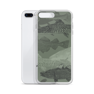 Army Green Catfish iPhone Case by Design Express