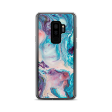Samsung Galaxy S9+ Blue Multicolor Marble Samsung Case by Design Express