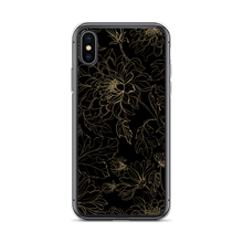 iPhone X/XS Golden Floral iPhone Case by Design Express