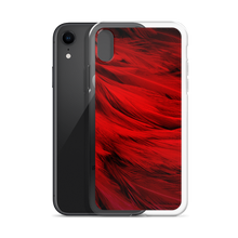 Red Feathers iPhone Case by Design Express