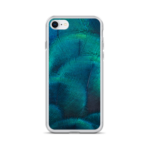 iPhone 7/8 Green Blue Peacock iPhone Case by Design Express