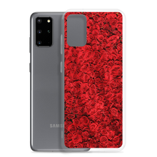 Red Rose Pattern Samsung Case by Design Express