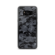 Samsung Galaxy S8 Dark Grey Digital Camouflage Print Samsung Case by Design Express