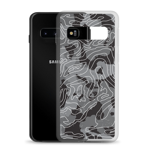 Grey Black Camoline Samsung Case by Design Express