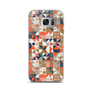 Samsung Galaxy S7 Edge Mid Century Pattern Samsung Case by Design Express