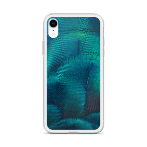 Green Blue Peacock iPhone Case by Design Express