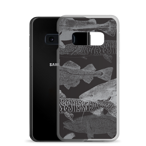 Grey Black Catfish Samsung Case by Design Express