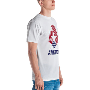 America "Star & Stripes" Men's T-shirt by Design Express