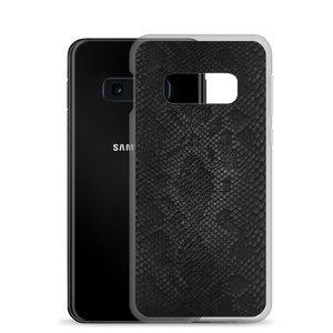Black Snake Skin Samsung Case by Design Express