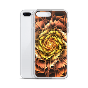 Abstract Flower 01 iPhone Case by Design Express