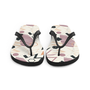 Mix Geometrical Pattern 02 Flip-Flops by Design Express