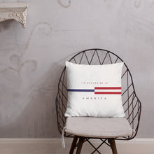 America "Tommy" Square Premium Pillow by Design Express