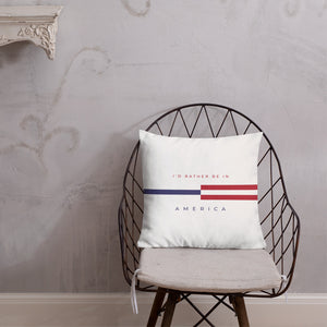 America "Tommy" Square Premium Pillow by Design Express
