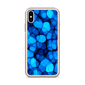 Crystalize Blue iPhone Case by Design Express