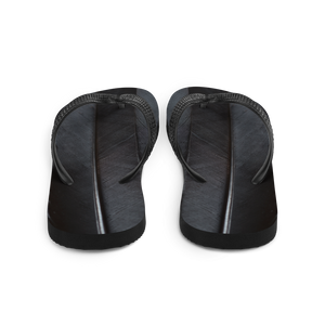 Black Feathers Flip-Flops by Design Express