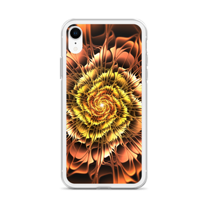 Abstract Flower 01 iPhone Case by Design Express