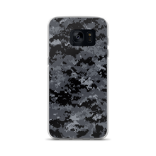 Samsung Galaxy S7 Dark Grey Digital Camouflage Print Samsung Case by Design Express