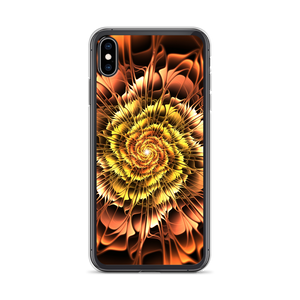 iPhone XS Max Abstract Flower 01 iPhone Case by Design Express