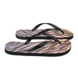 Abstract Metal Flip-Flops by Design Express
