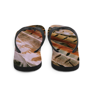 Pheasant Feathers Flip-Flops by Design Express
