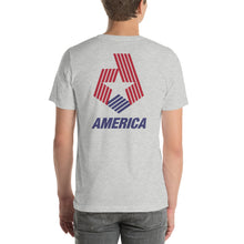 America "Star & Stripes" Back Short-Sleeve Unisex T-Shirt by Design Express