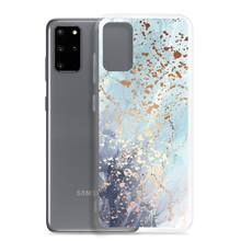 Soft Blue Gold Samsung Case by Design Express