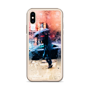 Rainy Blury iPhone Case by Design Express