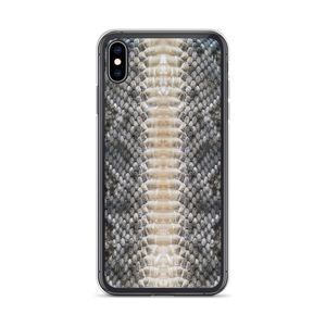 iPhone XS Max Snake Skin Print iPhone Case by Design Express