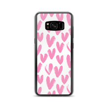 Samsung Galaxy S8 Pink Heart Pattern Samsung Case by Design Express