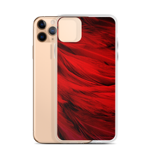 Red Feathers iPhone Case by Design Express