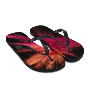 Powder Explosion Flip-Flops by Design Express